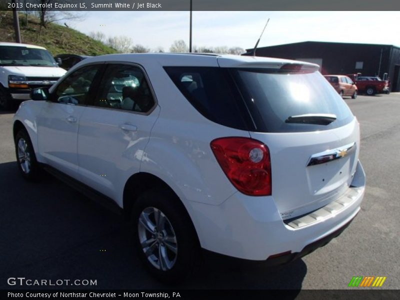 Summit White / Jet Black 2013 Chevrolet Equinox LS