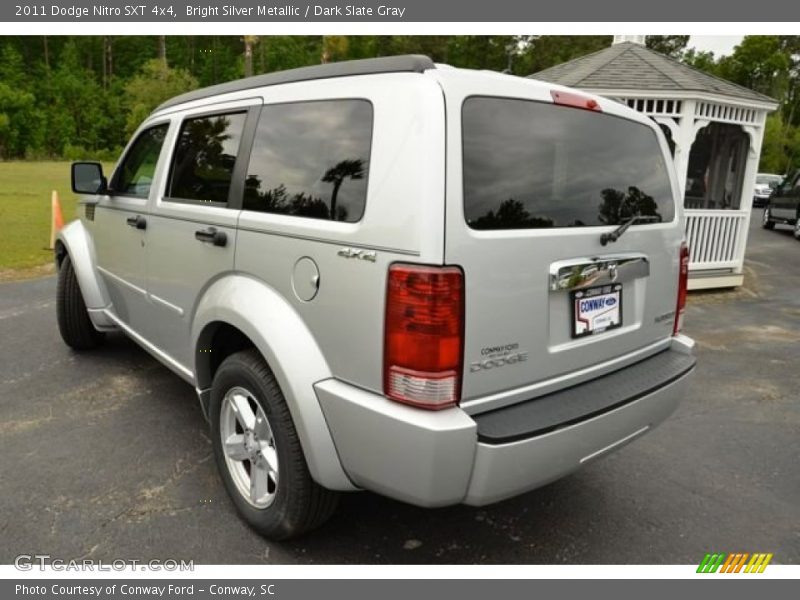 Bright Silver Metallic / Dark Slate Gray 2011 Dodge Nitro SXT 4x4