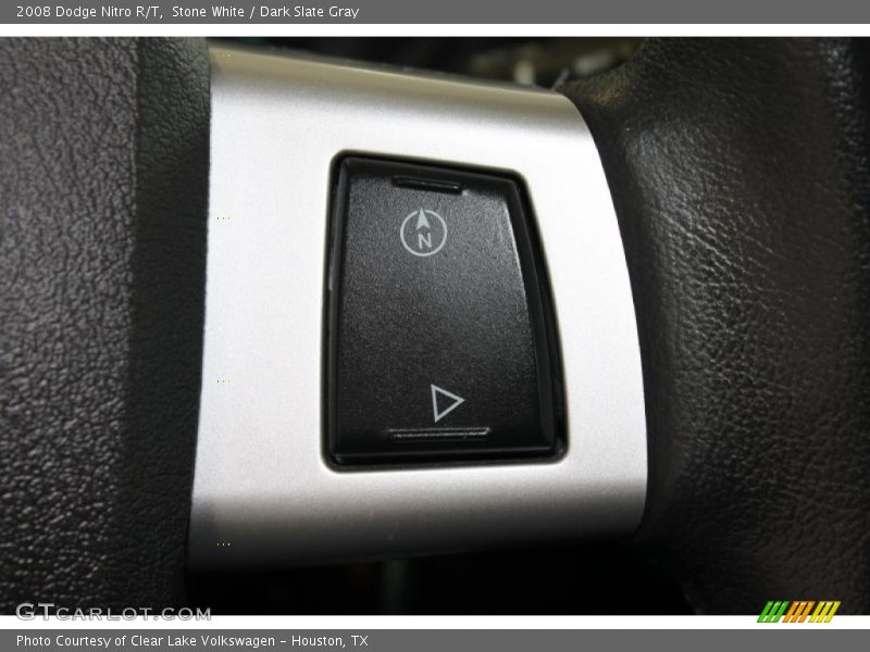 Stone White / Dark Slate Gray 2008 Dodge Nitro R/T
