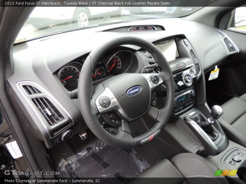 Dashboard of 2013 Focus ST Hatchback
