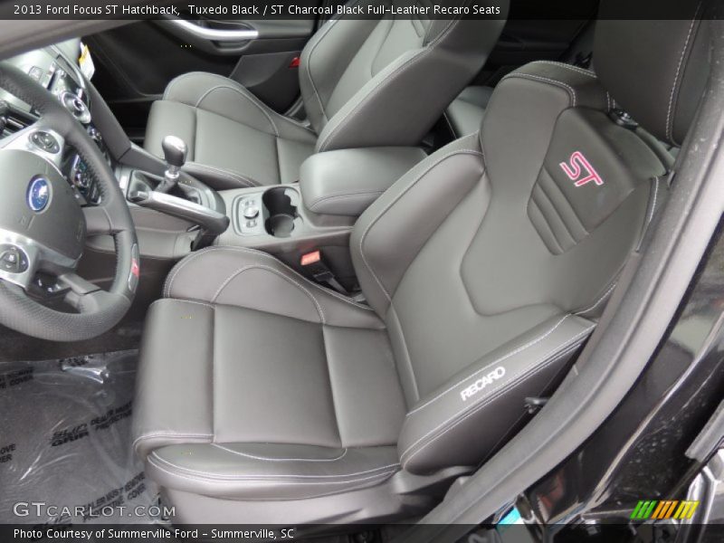 Front Seat of 2013 Focus ST Hatchback