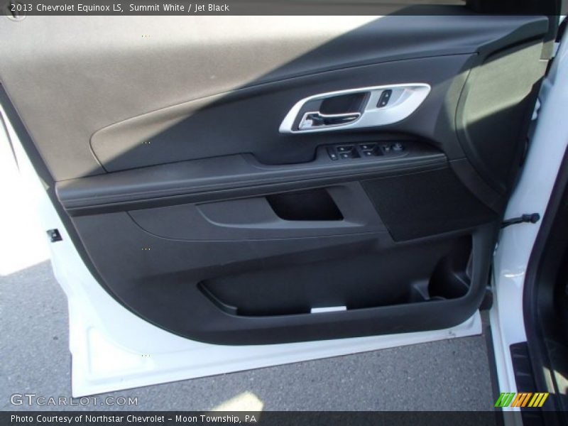 Summit White / Jet Black 2013 Chevrolet Equinox LS