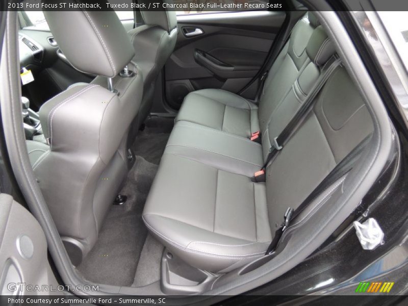 Rear Seat of 2013 Focus ST Hatchback
