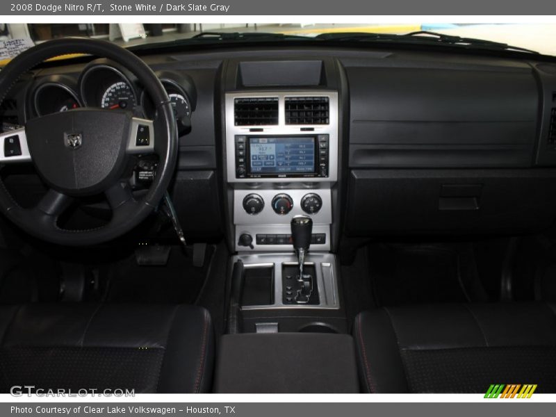 Stone White / Dark Slate Gray 2008 Dodge Nitro R/T