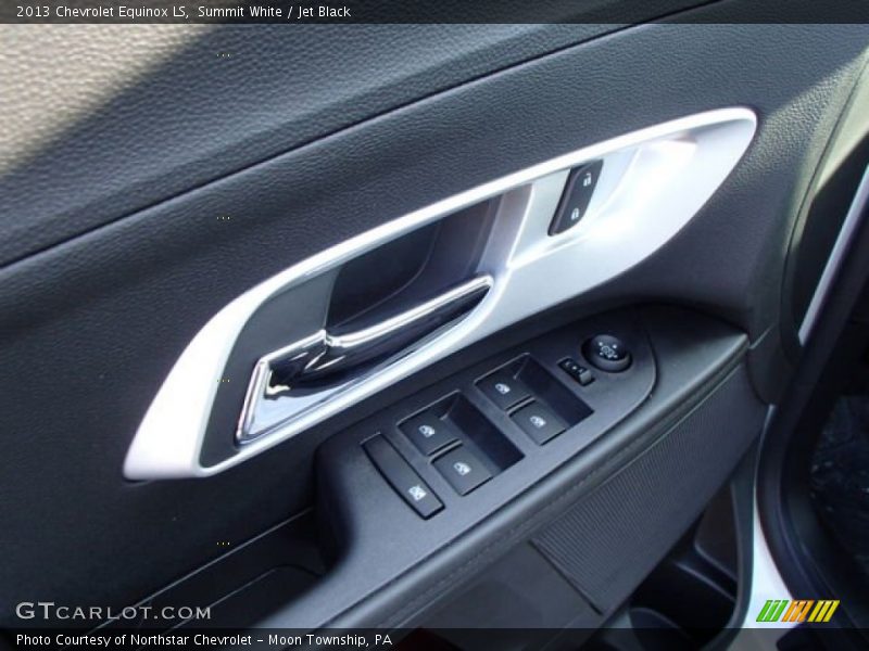 Summit White / Jet Black 2013 Chevrolet Equinox LS
