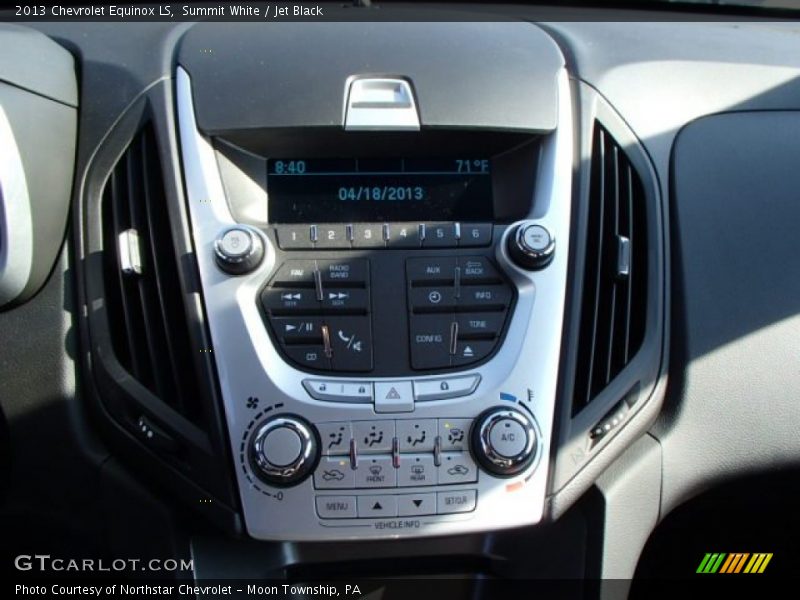 Summit White / Jet Black 2013 Chevrolet Equinox LS