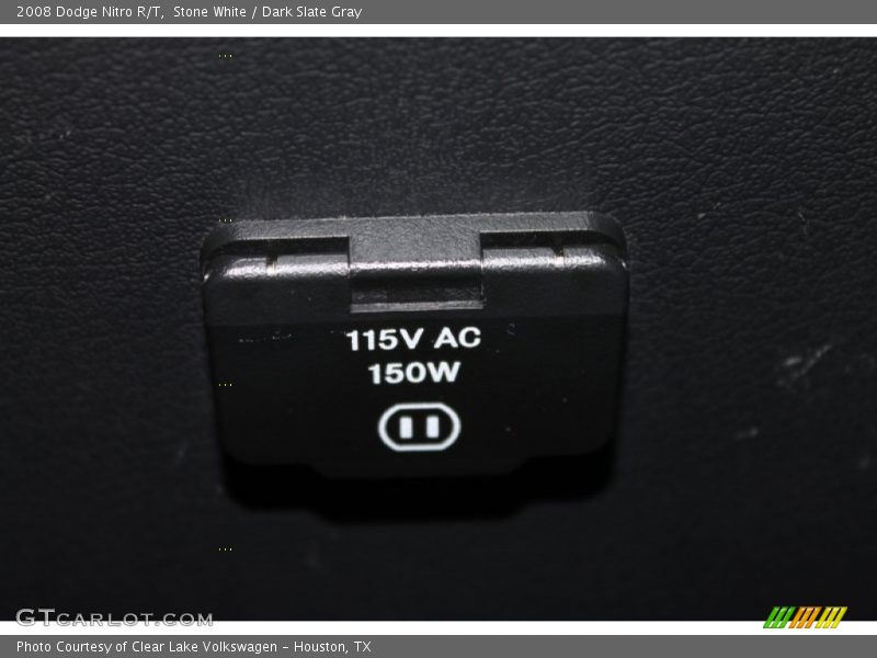 Stone White / Dark Slate Gray 2008 Dodge Nitro R/T