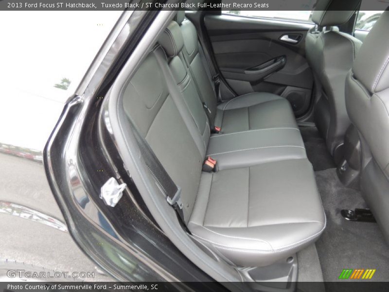 Rear Seat of 2013 Focus ST Hatchback