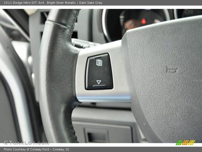 Bright Silver Metallic / Dark Slate Gray 2011 Dodge Nitro SXT 4x4