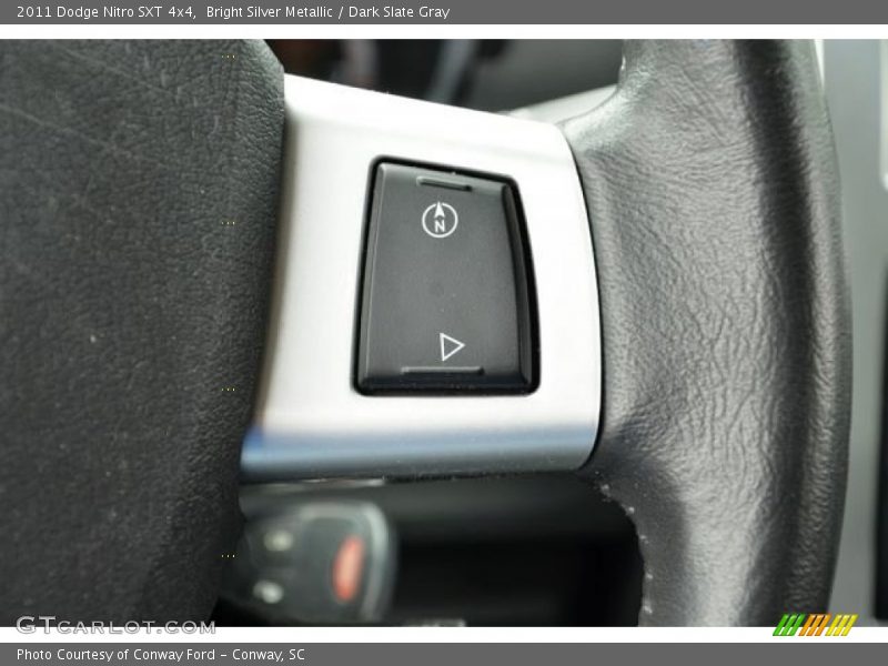 Bright Silver Metallic / Dark Slate Gray 2011 Dodge Nitro SXT 4x4