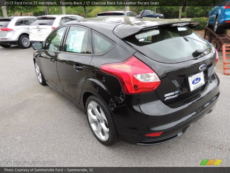 Tuxedo Black / ST Charcoal Black Full-Leather Recaro Seats 2013 Ford Focus ST Hatchback