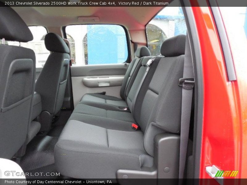 Victory Red / Dark Titanium 2013 Chevrolet Silverado 2500HD Work Truck Crew Cab 4x4