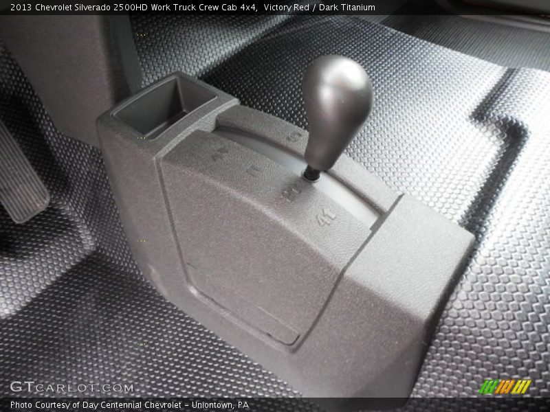 Victory Red / Dark Titanium 2013 Chevrolet Silverado 2500HD Work Truck Crew Cab 4x4