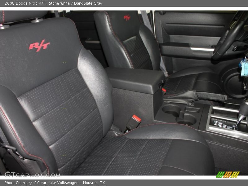 Stone White / Dark Slate Gray 2008 Dodge Nitro R/T