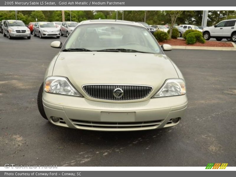 Gold Ash Metallic / Medium Parchment 2005 Mercury Sable LS Sedan