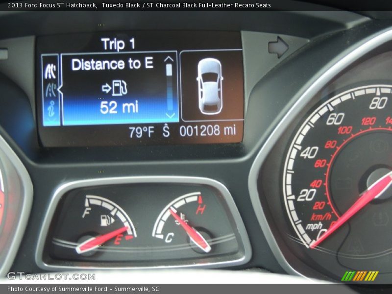 Tuxedo Black / ST Charcoal Black Full-Leather Recaro Seats 2013 Ford Focus ST Hatchback