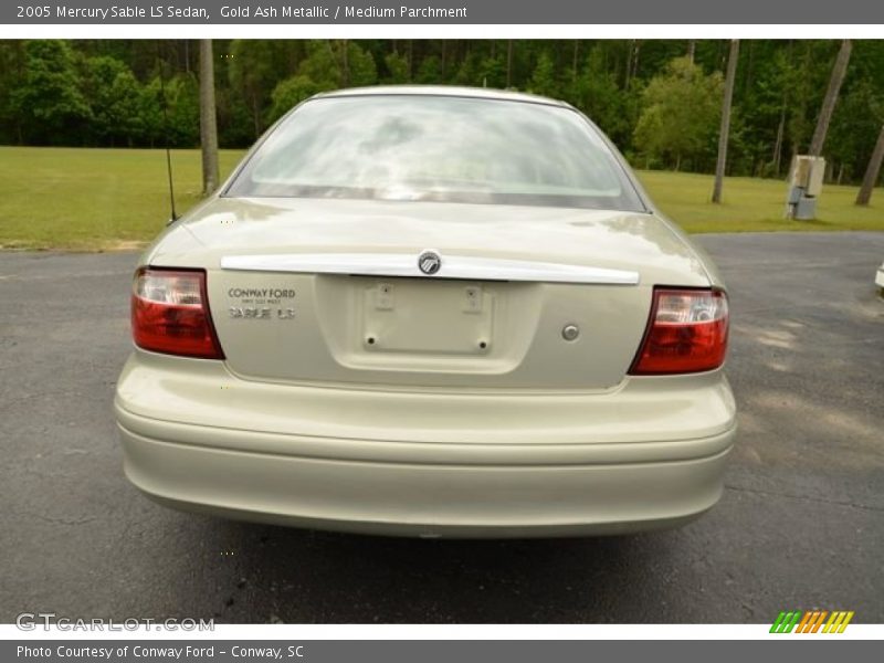 Gold Ash Metallic / Medium Parchment 2005 Mercury Sable LS Sedan