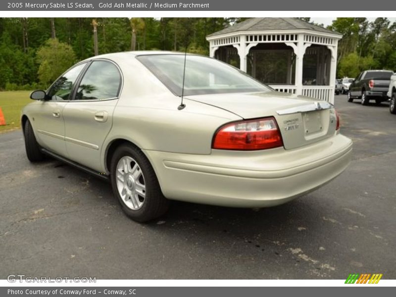 Gold Ash Metallic / Medium Parchment 2005 Mercury Sable LS Sedan