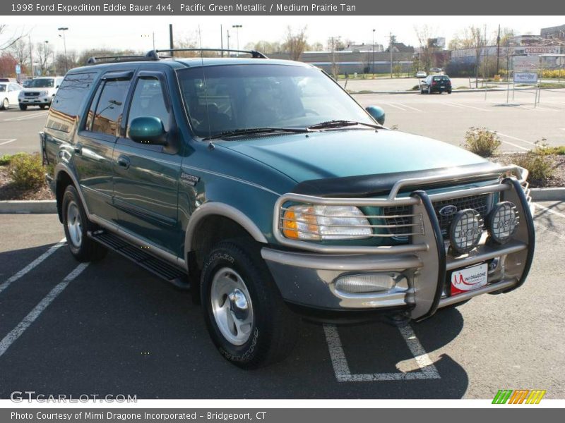 Pacific Green Metallic / Medium Prairie Tan 1998 Ford Expedition Eddie Bauer 4x4