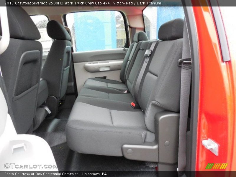 Victory Red / Dark Titanium 2013 Chevrolet Silverado 2500HD Work Truck Crew Cab 4x4