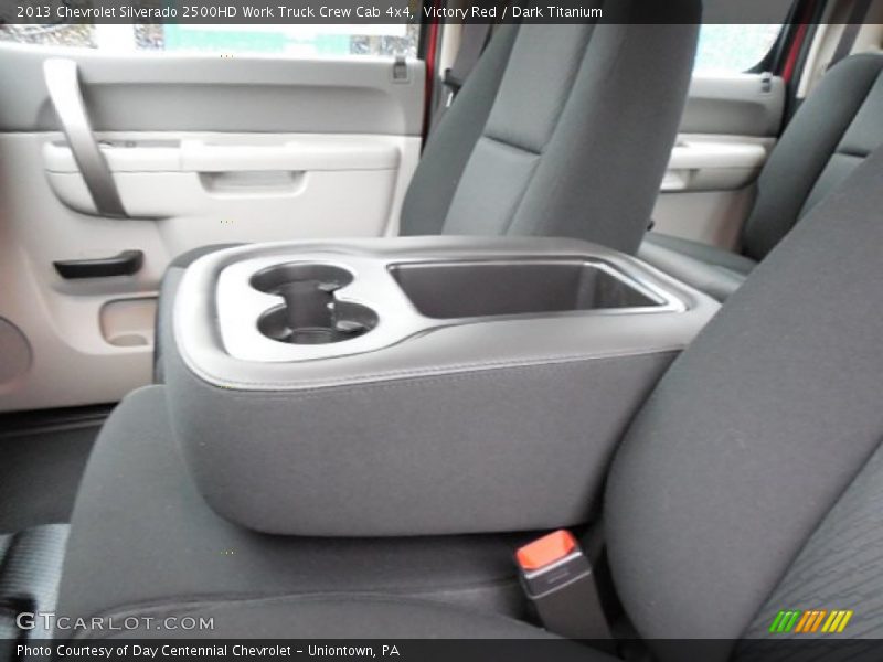 Victory Red / Dark Titanium 2013 Chevrolet Silverado 2500HD Work Truck Crew Cab 4x4