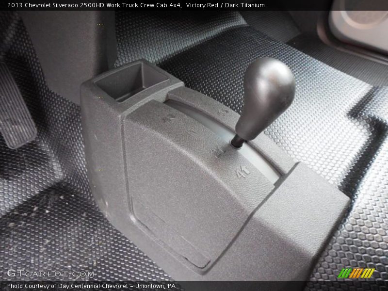 Victory Red / Dark Titanium 2013 Chevrolet Silverado 2500HD Work Truck Crew Cab 4x4