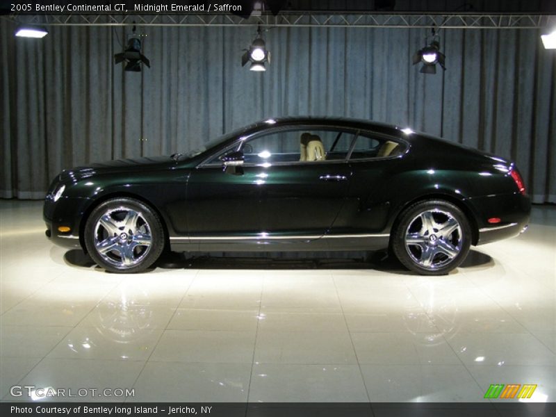 Midnight Emerald / Saffron 2005 Bentley Continental GT