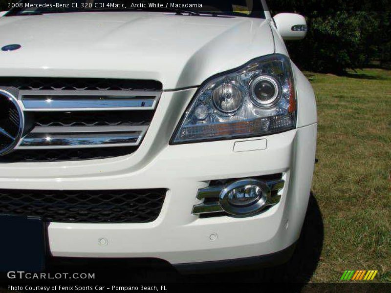 Arctic White / Macadamia 2008 Mercedes-Benz GL 320 CDI 4Matic