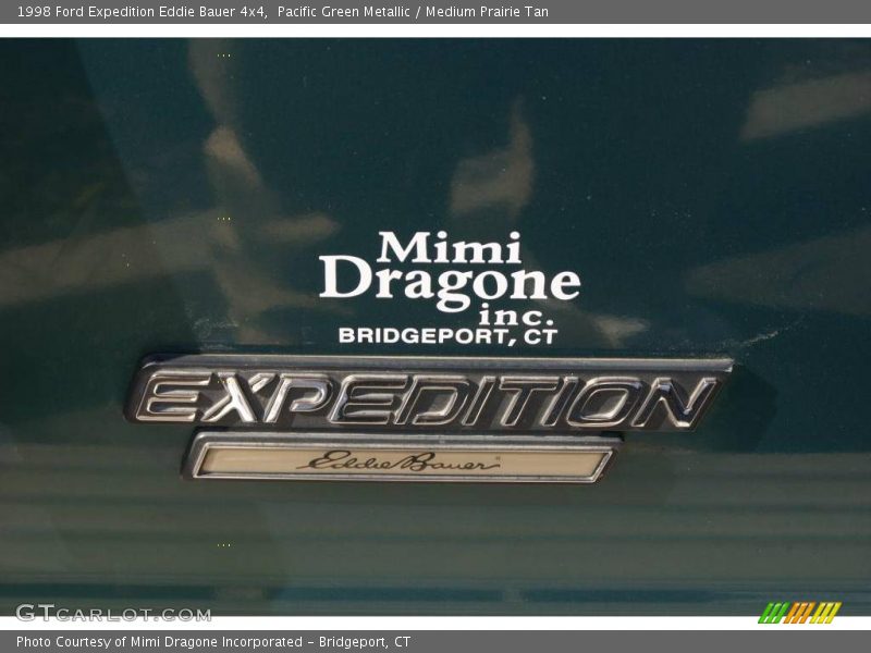 Pacific Green Metallic / Medium Prairie Tan 1998 Ford Expedition Eddie Bauer 4x4