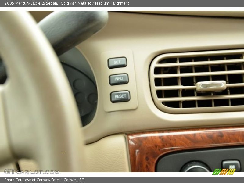 Gold Ash Metallic / Medium Parchment 2005 Mercury Sable LS Sedan