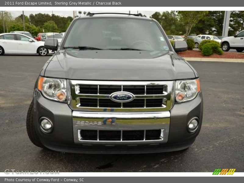 Sterling Grey Metallic / Charcoal Black 2011 Ford Escape Limited