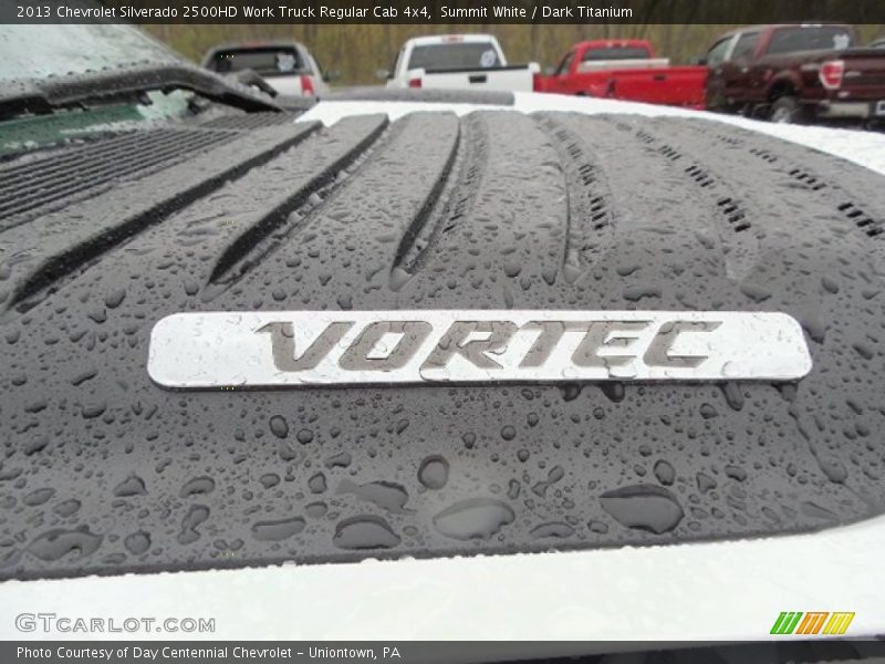Summit White / Dark Titanium 2013 Chevrolet Silverado 2500HD Work Truck Regular Cab 4x4