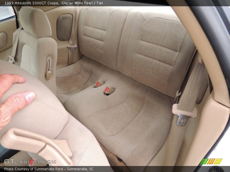 Glacier White Pearl / Tan 1999 Mitsubishi 3000GT Coupe