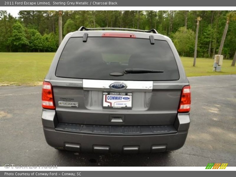 Sterling Grey Metallic / Charcoal Black 2011 Ford Escape Limited
