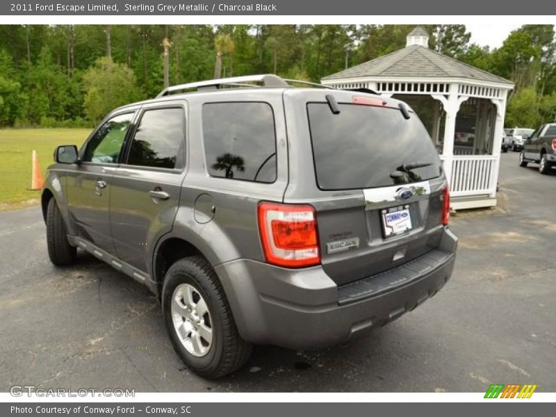 Sterling Grey Metallic / Charcoal Black 2011 Ford Escape Limited
