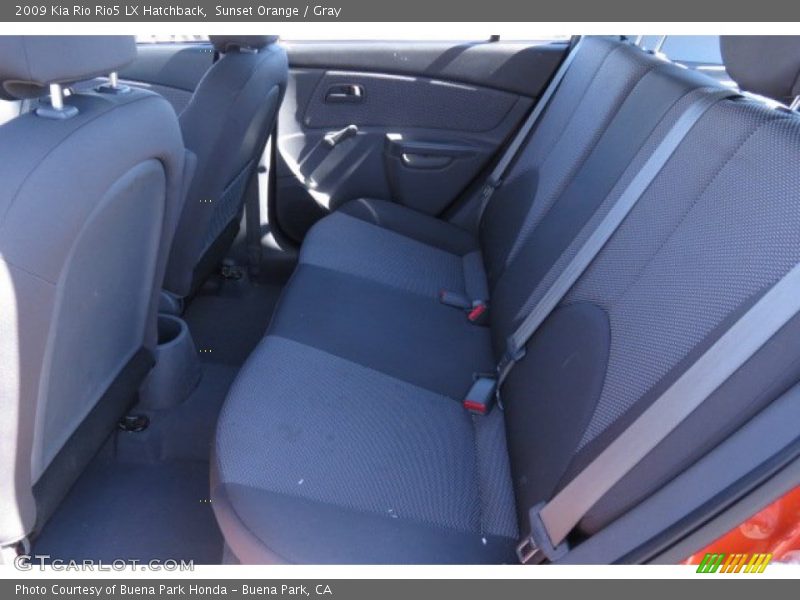 Sunset Orange / Gray 2009 Kia Rio Rio5 LX Hatchback