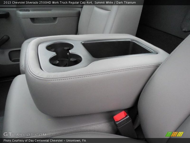 Summit White / Dark Titanium 2013 Chevrolet Silverado 2500HD Work Truck Regular Cab 4x4