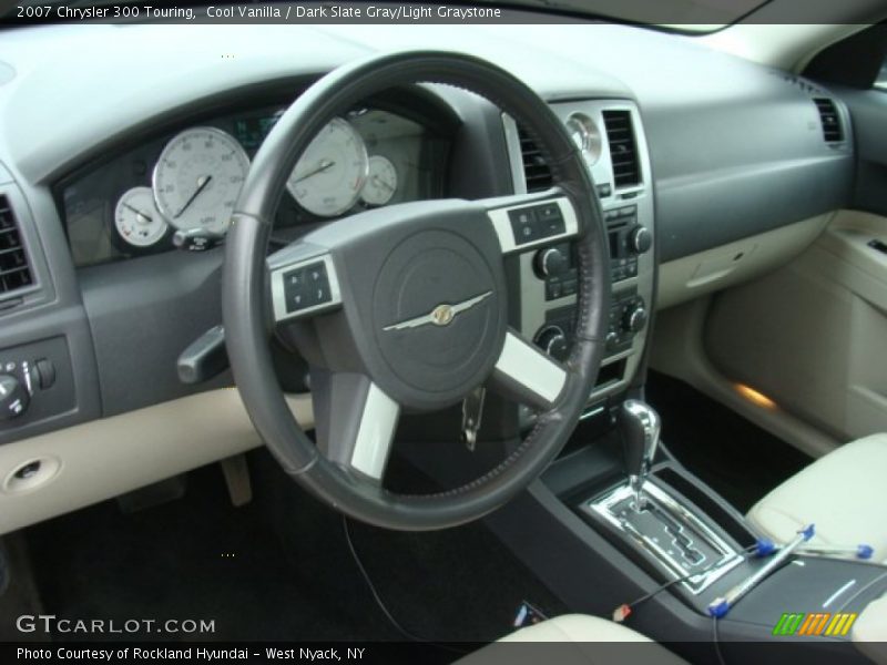 Cool Vanilla / Dark Slate Gray/Light Graystone 2007 Chrysler 300 Touring