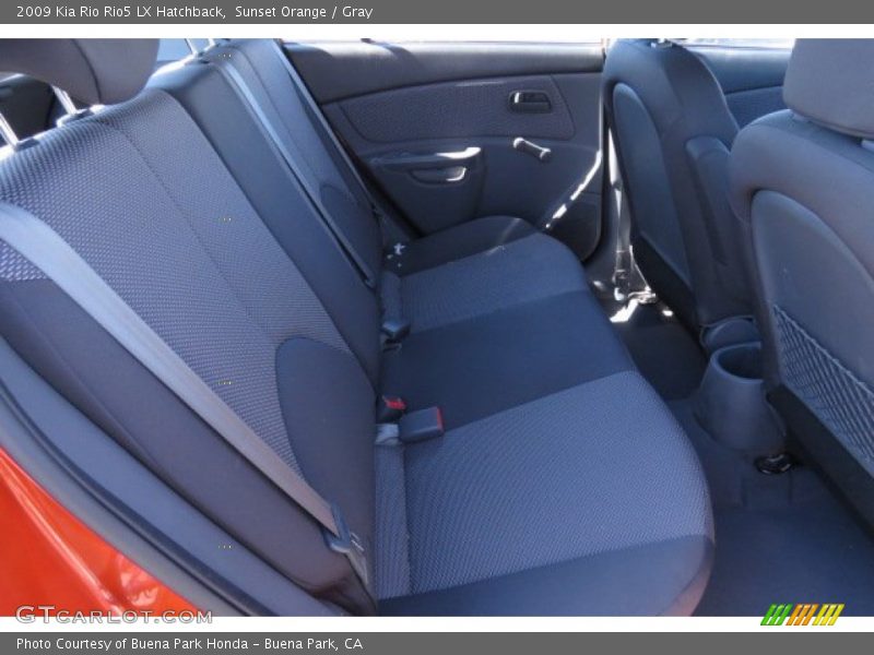 Sunset Orange / Gray 2009 Kia Rio Rio5 LX Hatchback