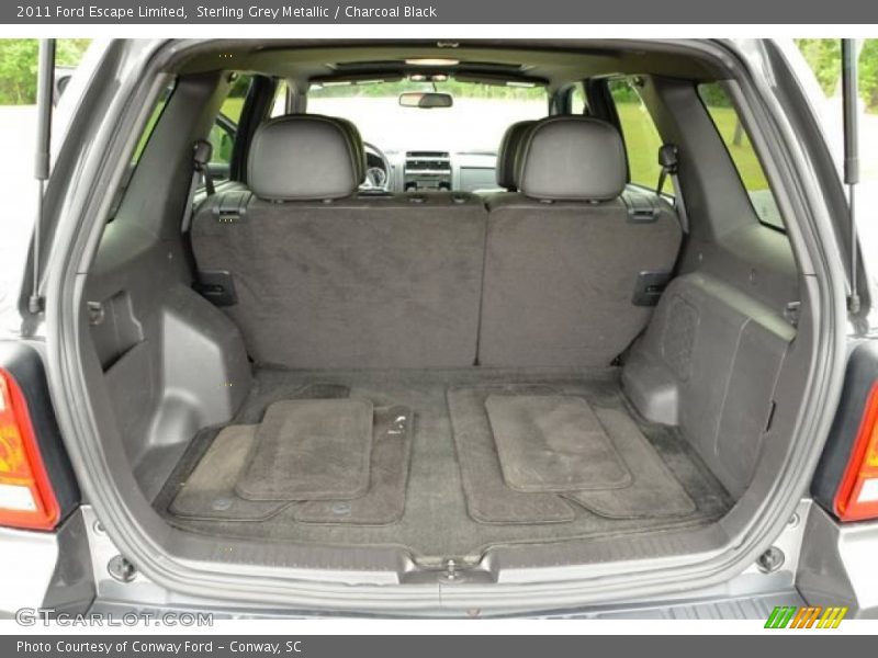 Sterling Grey Metallic / Charcoal Black 2011 Ford Escape Limited