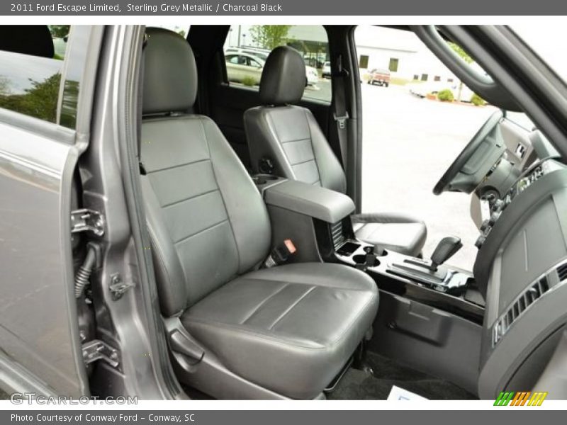 Sterling Grey Metallic / Charcoal Black 2011 Ford Escape Limited
