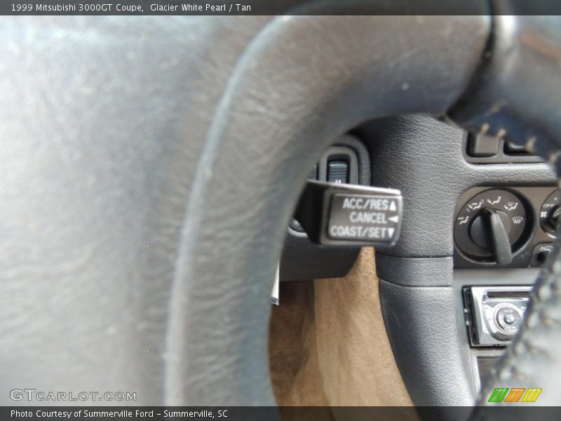 Glacier White Pearl / Tan 1999 Mitsubishi 3000GT Coupe