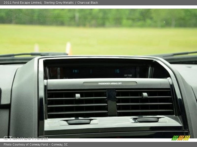 Sterling Grey Metallic / Charcoal Black 2011 Ford Escape Limited