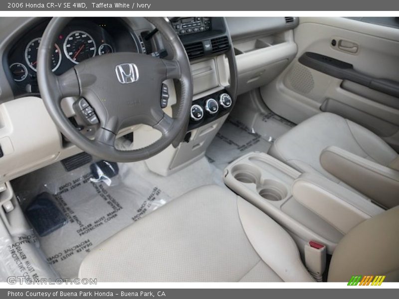 Ivory Interior - 2006 CR-V SE 4WD 