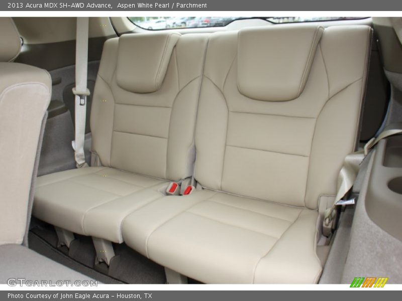 Aspen White Pearl / Parchment 2013 Acura MDX SH-AWD Advance