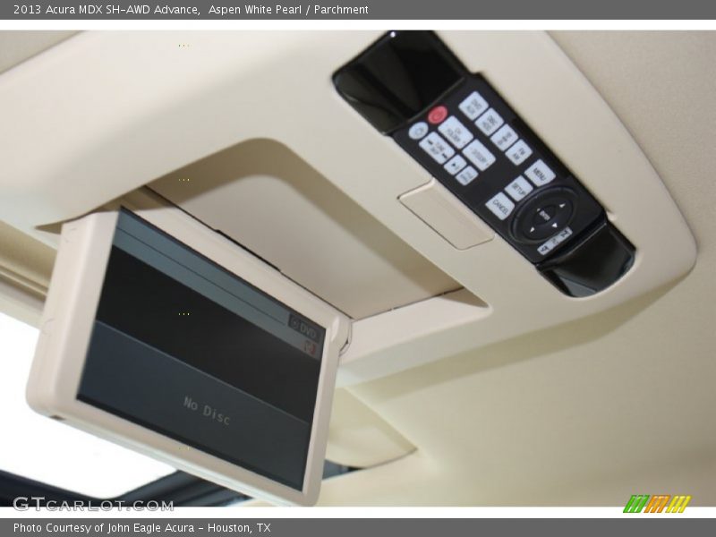 Aspen White Pearl / Parchment 2013 Acura MDX SH-AWD Advance