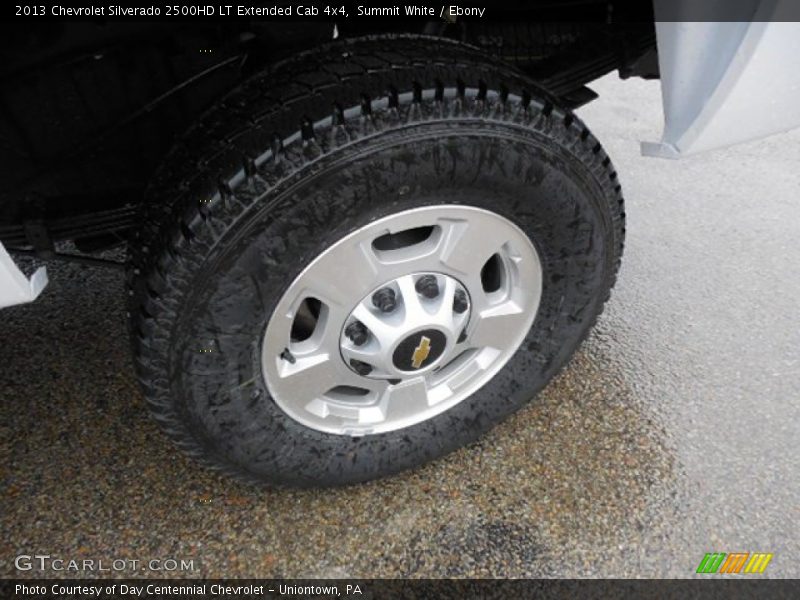 Summit White / Ebony 2013 Chevrolet Silverado 2500HD LT Extended Cab 4x4