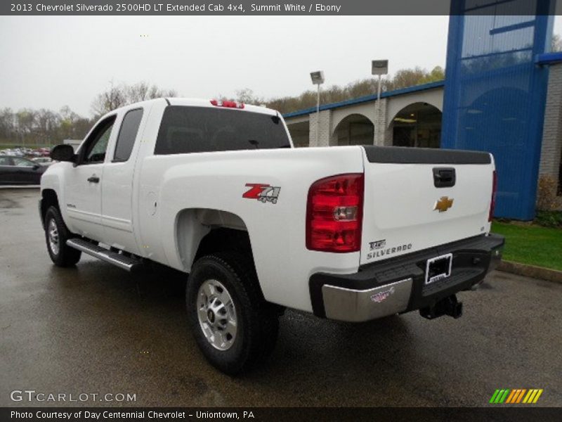 Summit White / Ebony 2013 Chevrolet Silverado 2500HD LT Extended Cab 4x4