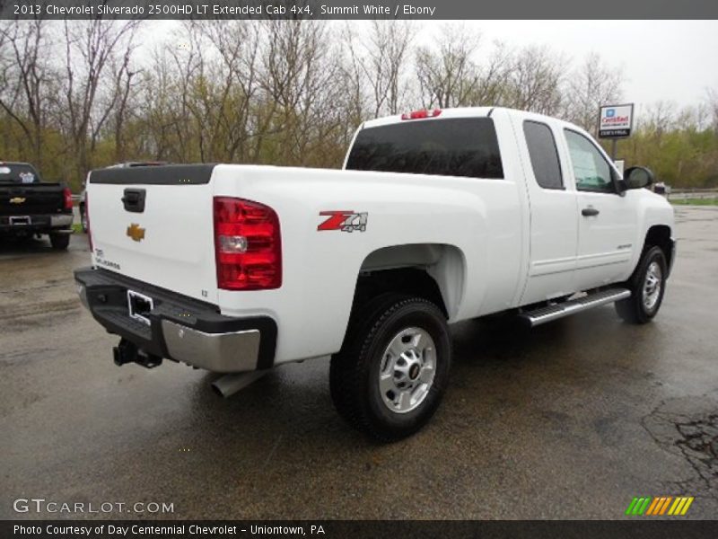 Summit White / Ebony 2013 Chevrolet Silverado 2500HD LT Extended Cab 4x4