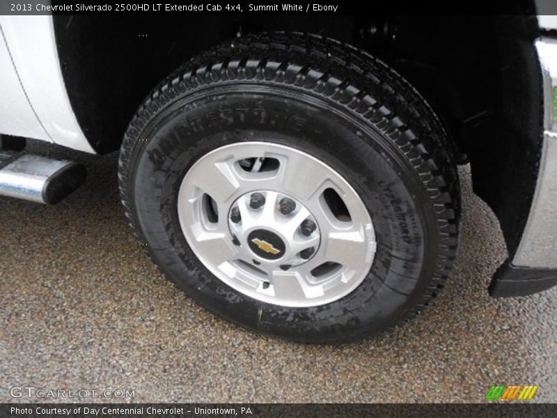 Summit White / Ebony 2013 Chevrolet Silverado 2500HD LT Extended Cab 4x4